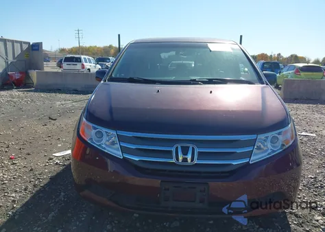 2011 Honda Odyssey Ex-L from USA, damaged, VIN 5FNRL5H65BB101155